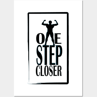 one step closer Posters and Art